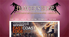 Desktop Screenshot of dancersedge.biz